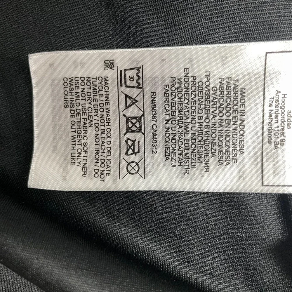 Adidas Aeroready Running T-Shirt Mens XL Black Chest Logo Athletic Sportswear